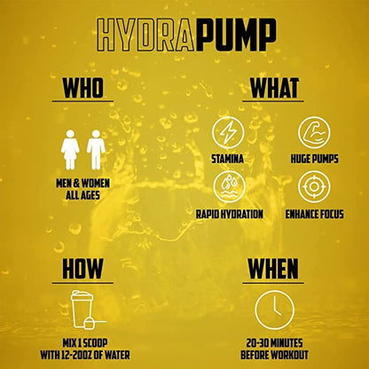 HydraPump | #1 New Stim Free Pre Workout Powder w/ Nitric Oxide Booster, Electrolytes EPN SupplementsBuy Supplements Australia