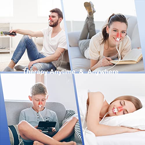 LASEPREHT Red Light Nasal Therapy Device, 650nm Red Light Device for Nose Sore Throat LASEPREHTBuy Supplements Australia