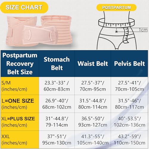 ChongErfei 3 in 1 Postpartum Support - Recovery Belly/waist/pelvis Belt Shapewear Slimming ChongErfeiBuy Supplements Australia