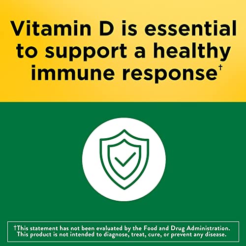 Nature Made Vitamin D3 2000 IU (50 mcg), Dietary Supplement for Bone, Teeth Nature MadeBuy Supplements Australia