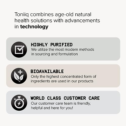 Toniiq Ultra High Strength Milk Thistle Capsules - 25,000mg 50x Concentrated Extract ToniiqBuy Supplements Australia