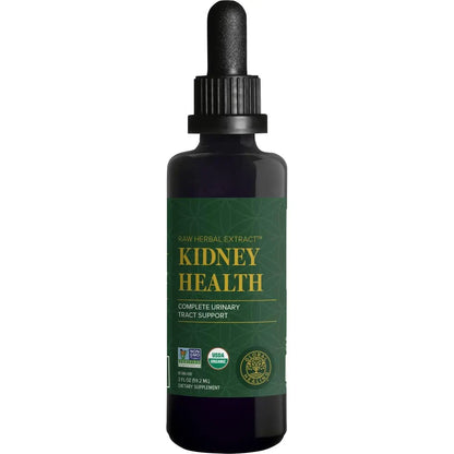 Global Healing USDA Organic Kidney Health with Cranberry & Hydrangea - Kidney Cleanse Liquid Supplement & Stones Dissolver for Urinary Health - Detox & Repair Formula for Bladder Control - 2 Fl Oz Global Healing CenterBuy Supplements Australia