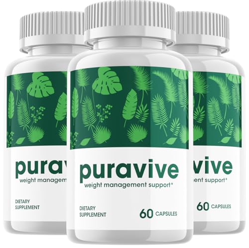 Rillvo (3 Pack) Puravive Extra Strength Pills - Official - Keto Puravive Advanced Formula 