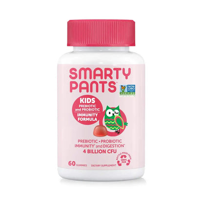 SmartyPants Organic Kids Multivitamin Gummies: Probiotics & Kids Probiotic Immunity Gummies: Prebiotics & Probiotics for Digestive Health and Immune Support Supplement SmartyPantsBuy Supplements Australia