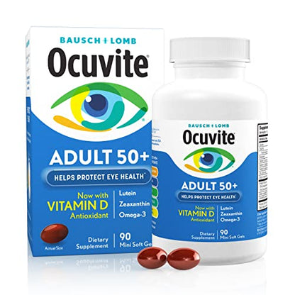 Ocuvite Eye Vitamin & Mineral Supplement, Contains Zinc, Vitamins C, E OcuviteBuy Supplements Australia