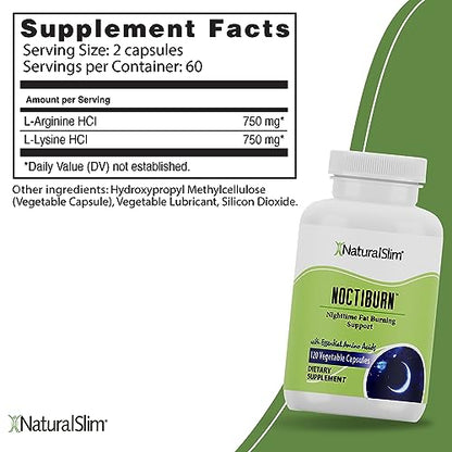 NaturalSlim NoctiBurn Night Fat Burning Support & Metabolism Support Supplements with Essentials NaturalSlimBuy Supplements Australia