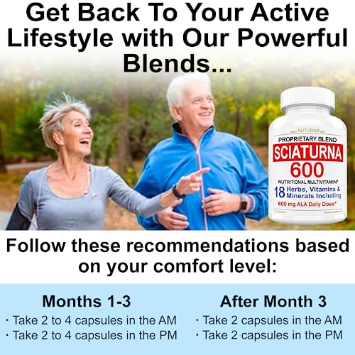 Sciatica Supplement with 600 mg Alpha Lipoic Acid - Sciatic Nerve Support NuturnaBuy Supplements Australia