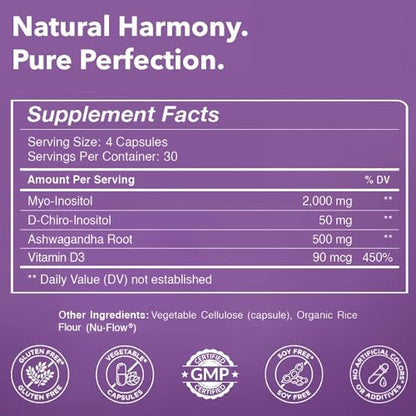 Intimate Rose Myo-Inositol & D-Chiro Inositol Blend - 40:1 Blend - Fertility, Hormonal Balan Intimate RoseBuy Supplements Australia