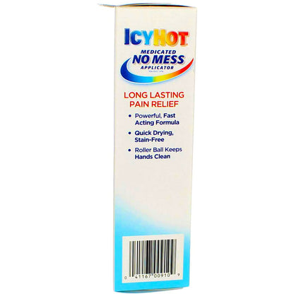 Icy Hot Medicated No Mess Applicator Max-Strength 2.5 Ounce (73ml) (6 Pack) Icy HotBuy Supplements Australia