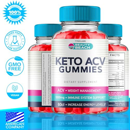 (5 Pack) Beauty Beach Keto ACV Gummies, Beauty Beach Keto ACV Gummies Advanced Titan LabsBuy Supplements Australia