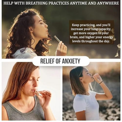 Mariscal Anxiety Breathing Necklace - Rose Gold Anti Anxiety Necklace Breathing for Women and Men Mariscal StoreBuy Supplements Australia