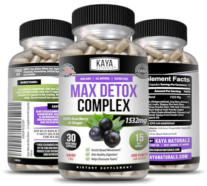 Kaya Naturals - Max Detox - 100% Natural, Healthy, Safe & New, Pure Herbal Ingredients Kaya NaturalsBuy Supplements Australia