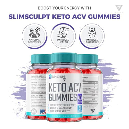 Slimsculpt Keto ACV Gummies Advanced Weight Loss, Slim Sculpt Keto + ACV Apple Cider FyvusBuy Supplements Australia
