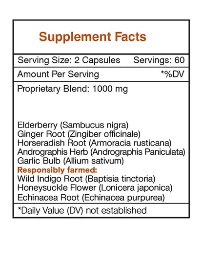 Secrets of the Tribe - Urgent Immune Boost, Immune Boost Formula, Herbal Supplement Blend (120 Capsules) Secrets of the TribeBuy Supplements Australia