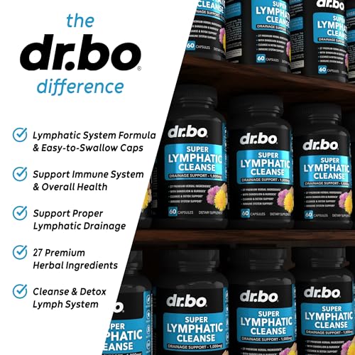 Lymphatic Support Herbal Supplement with Echinacea & Ginger - For Lymph Drainage & Detox DR. BOBuy Supplements Australia