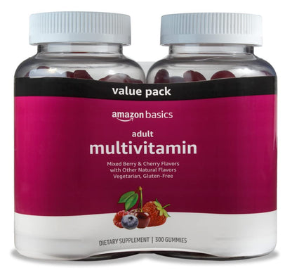 Amazon Basics Adult Multivitamin, 300 Gummies, 150-Day Supply, 150 Ct Amazon BasicsBuy Supplements Australia