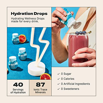 Buoy Electrolyte Drops | 120 Servings | No Sugar, No Sweeteners | Dietitian Recommended BuoyBuy Supplements Australia
