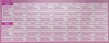 Lakma 14 Day Cleanse Kit Green Tea - 42 Tea Bags HYLEYSBuy Supplements Australia