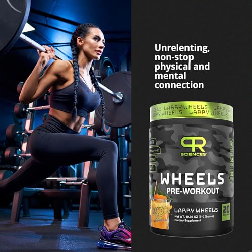 Larry Wheels' Pre Workout - Energy Drink Powder - Pre Workout Powder for Men & Women PR SciencesBuy Supplements Australia
