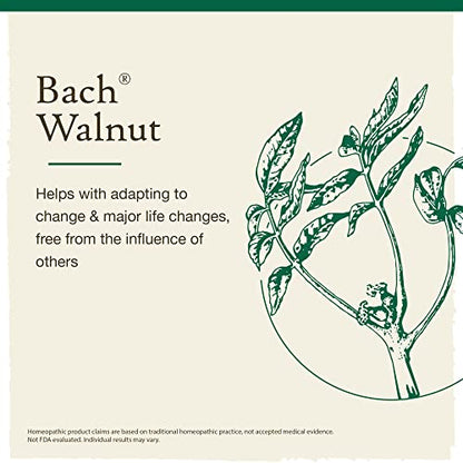 Bach Original Flower Remedies, Walnut for Adapting to Change (Non-Alcohol Formula) BachBuy Supplements Australia