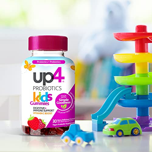up4 Kids Probiotic Gummies, Digestive and Immune Support with Prebiotics and Vitamin C up4Buy Supplements Australia