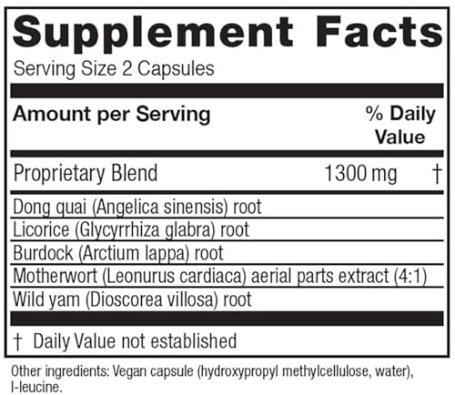Vitanica Women's Phase II, Menopause Support, Vegan, 180 Capsules VitanicaBuy Supplements Australia