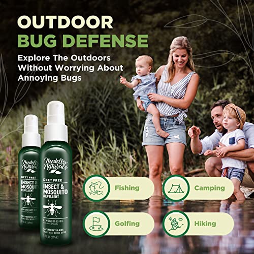 Deet-Free Insect & Mosquito Repellent Pack of 2 (8 oz) – Nice Smelling Medella NaturalsBuy Supplements Australia