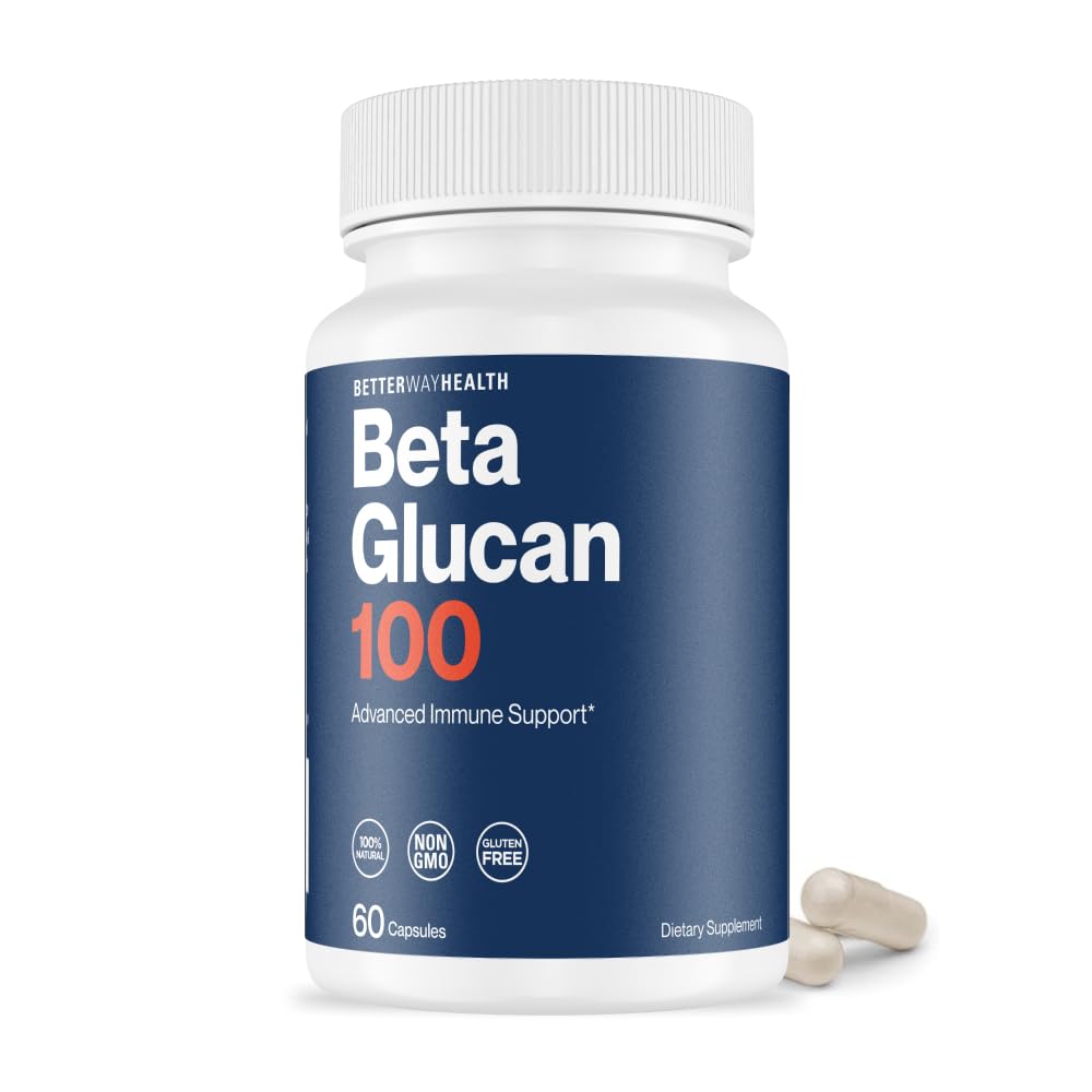 Better Way Health™ - Advanced Immune Readiness - Highly Purified 1,3/1,6 Beta Glucan 100 - Clinically Tested Immune Defense - 100mg/60 Capsules Better Way HealthBuy Supplements Australia