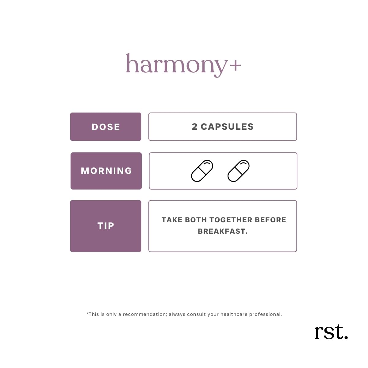 reset wellness Harmony+ | Vitex, DIM, Soy Isoflavones, Methylfolate & Selenium | Supports Women’s Hormonal Balance, Cycle Regulation & Mood Stability | 60 Capsules reset wellnessBuy Supplements Australia
