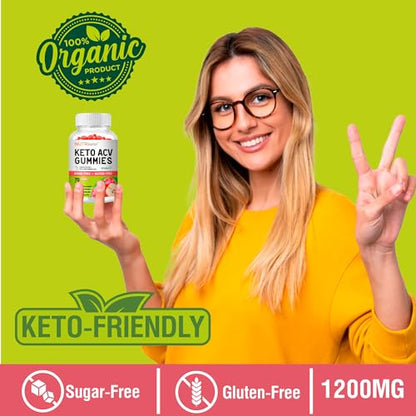 NutriKrisp Organic Keto ACV Gummy for Weight Loss - Sugar & Gluten Free Apple Cider NutriKrispBuy Supplements Australia