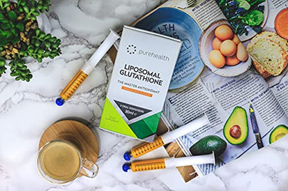 The Most Bioavailable Liposomal Glutathione on The Market Unique Patented Formula Pure HealthBuy Supplements Australia
