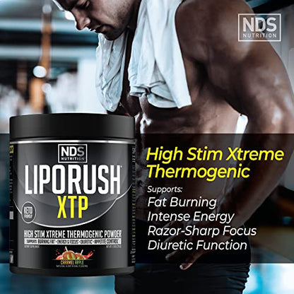 LIPORUSH NDS Nutrition XTP Thermogenic Fat Burner with L-Carnitine - Energy LIPORUSHBuy Supplements Australia