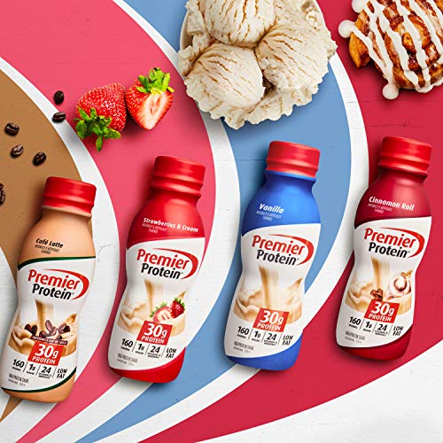 Premier Protein Shake, Bananas & Cream, 30g Protein, 1g Sugar, 24 Vitamins & Minerals Premier ProteinBuy Supplements Australia