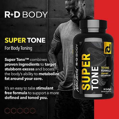 R+D Body Super Tone - Extreme CLA Supplement for Muscle Preservation, Enhanced Body R+D BodyBuy Supplements Australia