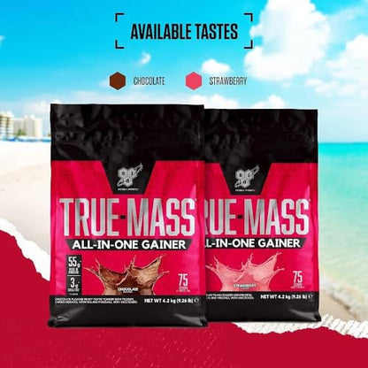 BSN True Mass All-In-One Gainer Protein and Carbohydrate Powder with Creatine BSNBuy Supplements Australia