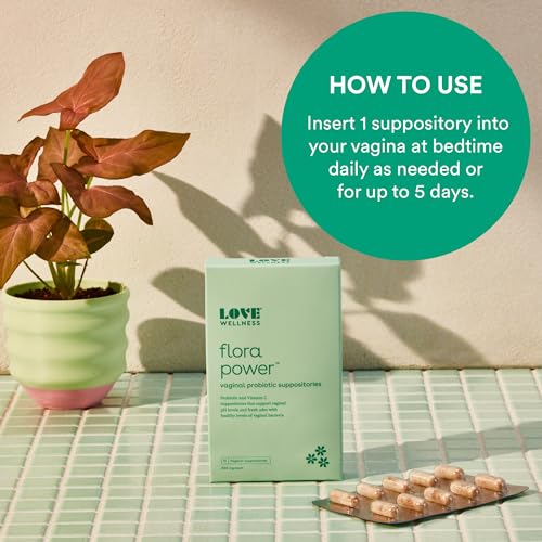 Love Wellness Vaginal Probiotic Suppositories, Flora Power | Fast-Acting Love WellnessBuy Supplements Australia