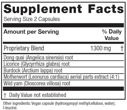 Vitanica Women's Phase II, Menopause Support, Vegan, 90 Capsules VitanicaBuy Supplements Australia