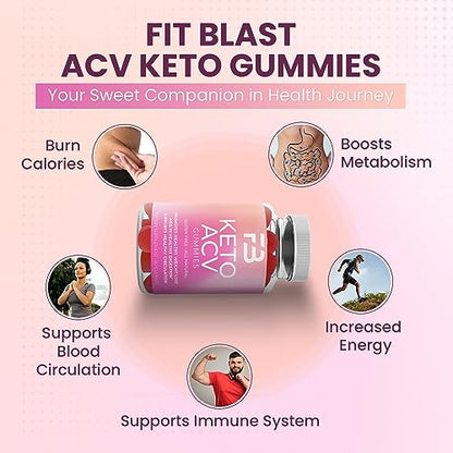 FIT BLAST Keto ACV Gummies Advanced Weight Loss, Organic 1000Mg Keto Apple Cider FIT BLASTBuy Supplements Australia