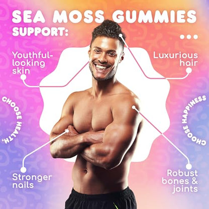 Biolore Sea Moss Gummies with Elderberry, Contains Irish Sea Moss, Organic Extract BioloreBuy Supplements Australia