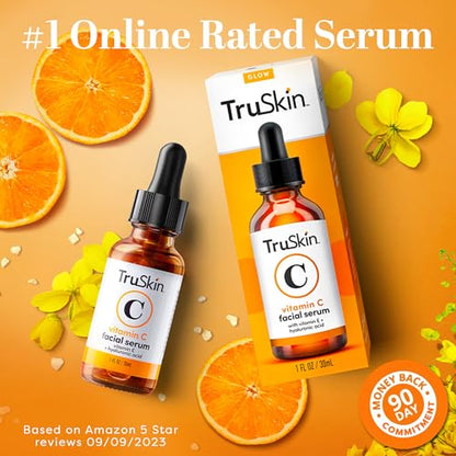 TruSkin Naturals Vitamin C Face Serum Anti Aging Face & Eye Serum TruSkin NaturalsBuy Supplements Australia