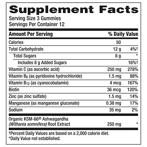 Emergen-C Vitamin C and Ashwagandha Gummies, Dietary Supplement for Immune Support ChapStickBuy Supplements Australia