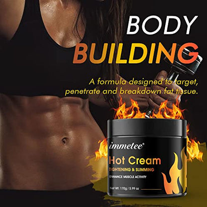 Hot Cream for Belly Fat Burner, Hot Cream Cellulite and Fat Burner, Sweat Fat Burning Gel immeteeBuy Supplements Australia