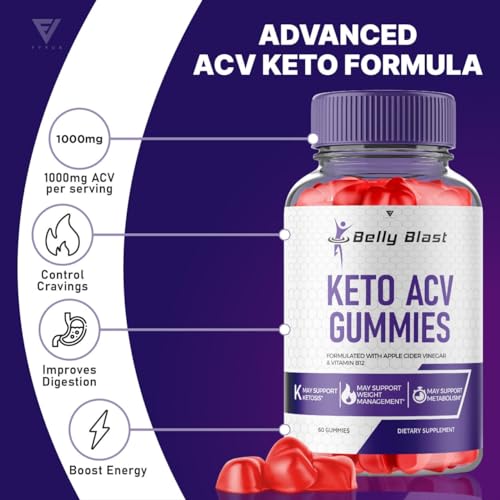 (3 Pack) Belly Blast Keto ACV Gummies, Belly Blast Keto + ACV Gummies Advanced Weight FyvusBuy Supplements Australia