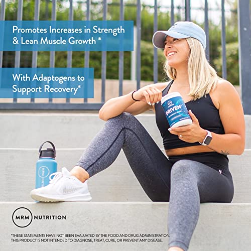 MRM Nutrition Driven Pre-Workout Powder | Strawberry Kiwi Flavored | 125mg Caffeine MRMBuy Supplements Australia