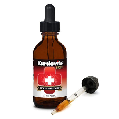 Kardovite Herbal Circulation Support Drops 100ml | Supports Circulatory Wellness with Hawthorn, Garlic, Ginkgo, Cayenne, Milk Thistle, Bilberry & Valerian | Supports Vitality & Daily Wellness KardoviteBuy Supplements Australia