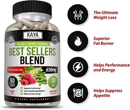 Kaya Naturals Best Sellers Blend - Increase Energy to Burn Belly Fat | Improve Healthy Kaya NaturalsBuy Supplements Australia