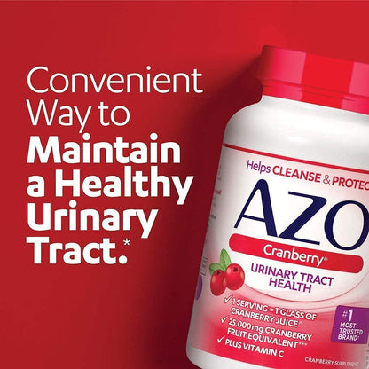 AZO Complete Feminine Balance Daily Probiotics for Women (60 Count) + Cranberry Softgels AZOBuy Supplements Australia
