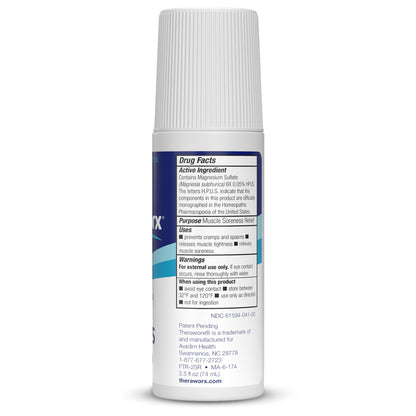 Theraworx Relief for Foot Cramps, Fast-Acting Foot Cramp Relief Roll-On - 2.5 Oz - 1 Count TheraworxBuy Supplements Australia