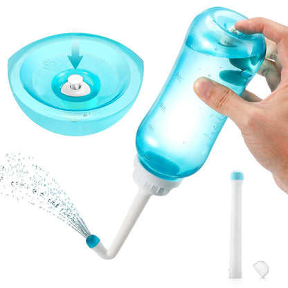 Peri Bottle Zitrads, Squeeze-Free Portable Bidet for Postpartum Essentials, Peri Bottles