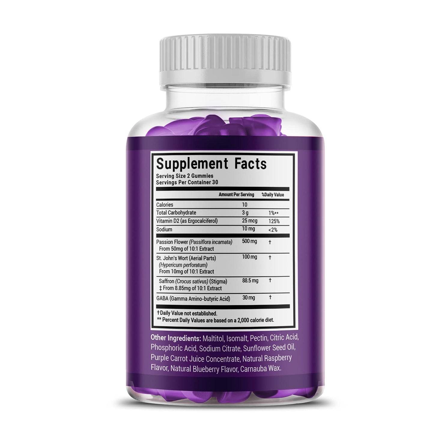 Premium Saffron Extract 88.5mg** Gummy - Appetite Control, Eye Support, Boost Energy Ceres NatureBuy Supplements Australia